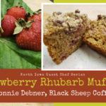 Black Sheep Coffee Baa Presents: Strawberry Rhubarb Muffins
