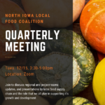 NI Local Food Coalition Mtg Quarterly Mtg - Topic: Supply Chain