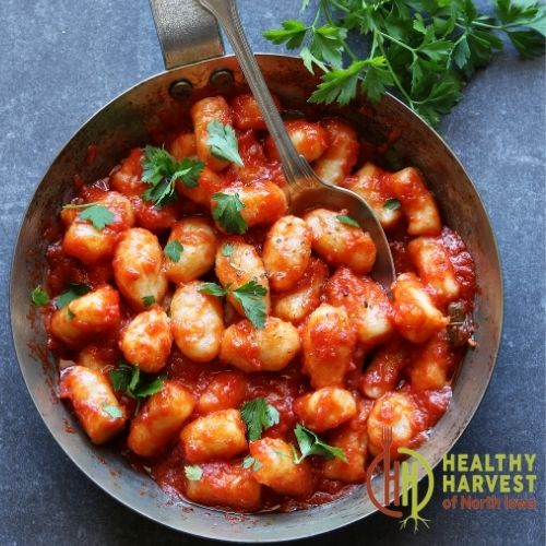 Hearty Vegetable Sauce and Gnocchi