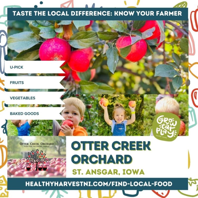 Farm Spotlight 2024 - Otter Creek Orchard - Healthy Harvest of North Iowa