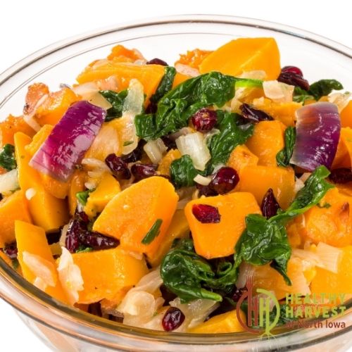 Butternut Squash with Chard