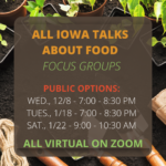 All Iowa Talks About Food - Focus Group