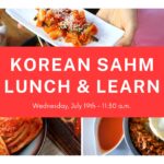 Korean Sahm Lunch and Learn with Kaylinn