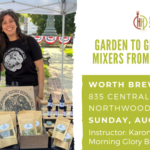 From Garden to Glass- Herbal Mixers from Your Garden