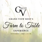 Grand View Beef Farm to Table Experience