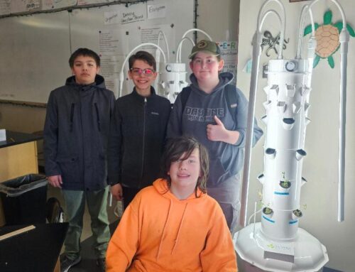 Healthy Harvest of North Iowa Brings Aeroponic Food Education to Area Youth