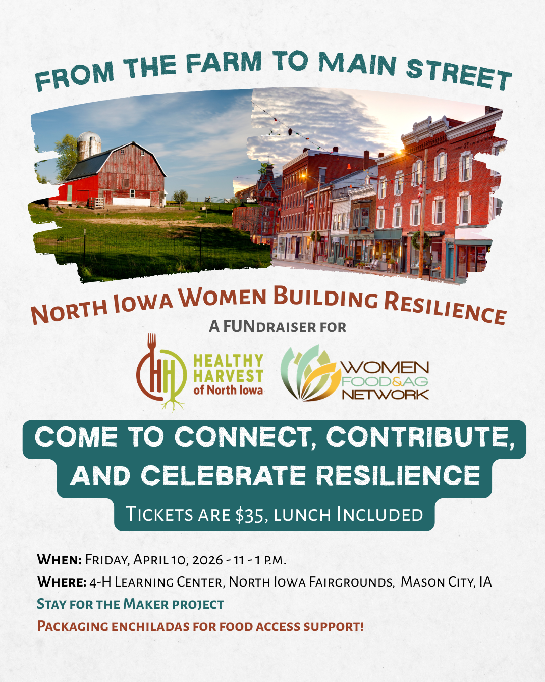 North Iowa Women Building Resilience Fundraiser